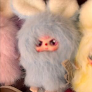 Fluffy Blue Small Pet Toy